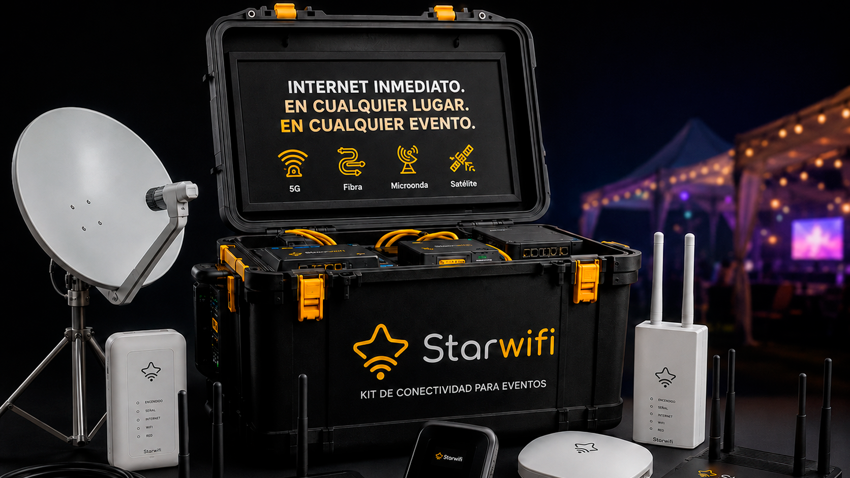 Internet para eventos
